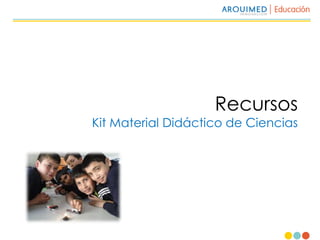 Recursos
Kit Material Didáctico de Ciencias
 