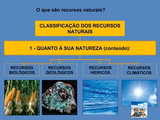 Recursos Naturais | PPT