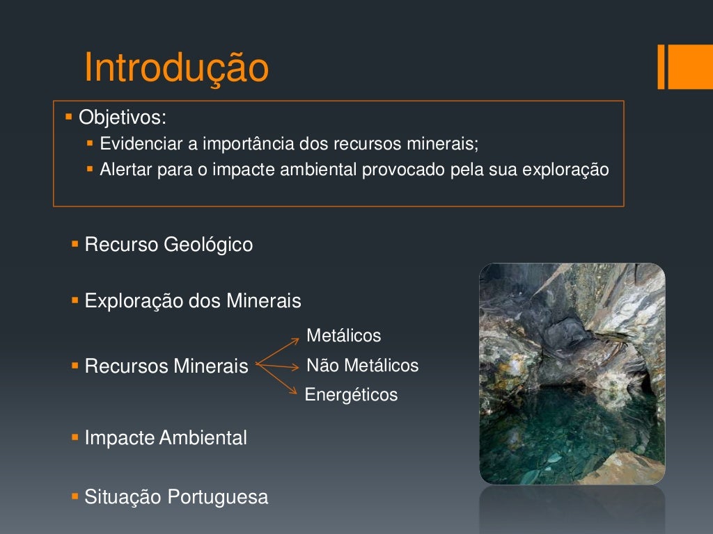 Explique A Importância Dos Recursos Minerais Para A Humanidade