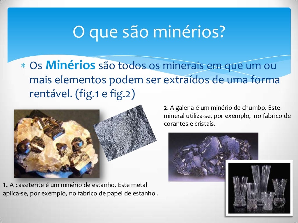 Explique A Importancia Dos Recursos Minerais Para A Humanidade