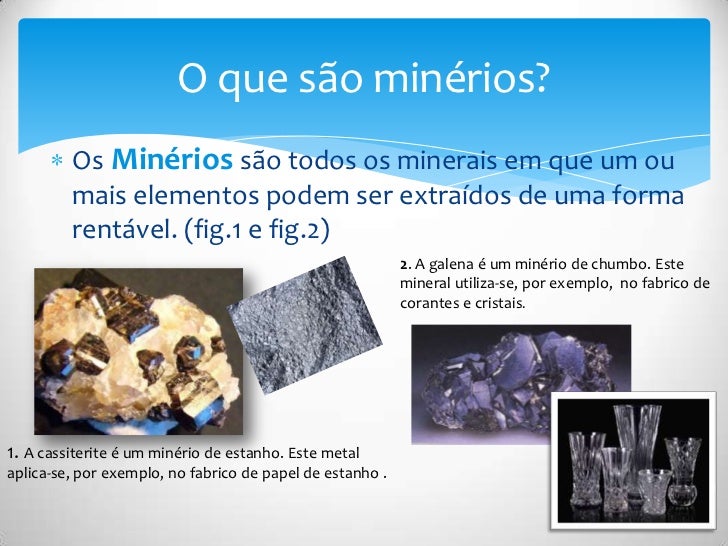 Como Sao Distribuidos Os Recursos Minerais Na Natureza