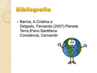  Assim os recursos naturais são materiais e energias tão díspares como: combustíveis fósseis, água, minerais, seres vivos, entre outros.