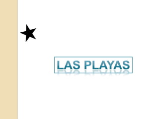 Las playas