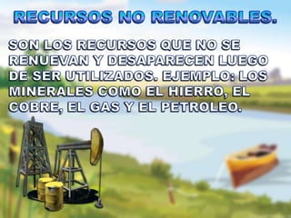 Recursos naturales y tecnologia