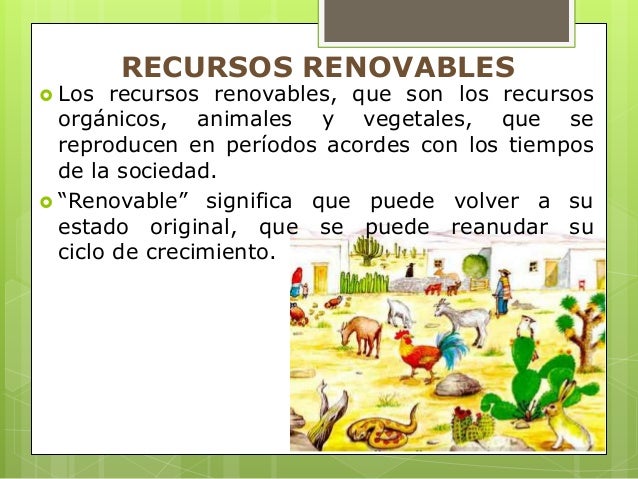 Recursos naturales
