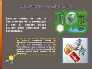 Recursos naturales del Peru
