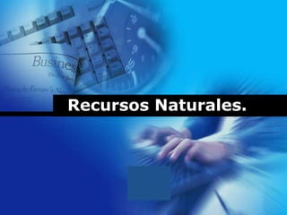 Company
LOGO
Recursos Naturales.
 