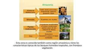 Recursos naturales del ecuador | PPTX