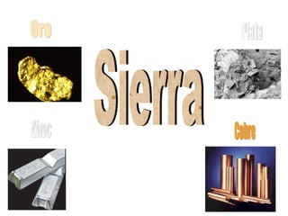 Sierra Oro Plata Zinc Cobre