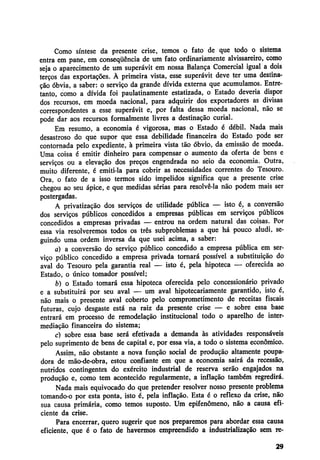Recursos ociosos e ciclo economico (alternativa para a crise brasileira)