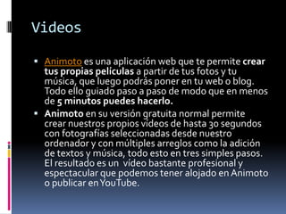 Una vez subida y pública, podemos añadirle comentarios.