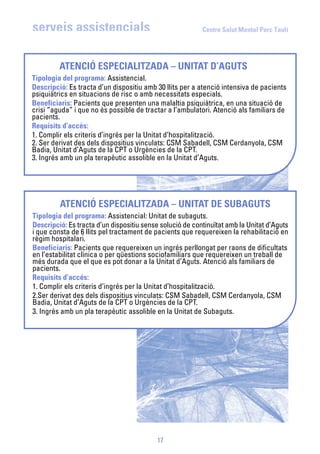 Recursos salut mental_valles