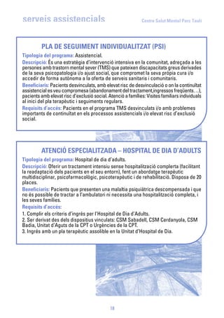 Recursos salut mental_valles