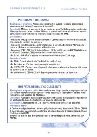 Recursos salut mental_valles