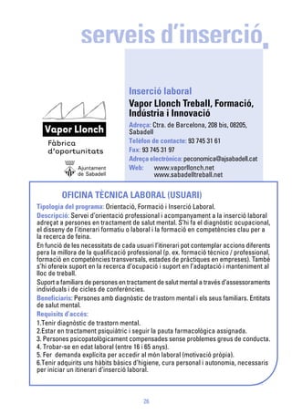 Recursos salut mental_valles