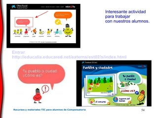 Interesante actividad  para trabajar con nuestros alumnos. Entrar http :// educalia . educared .net/ externs /est02/s/ index . html 