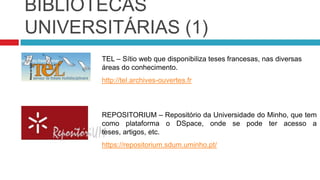 EXEMPLOS DE RECURSOS WEB(GRATUITOS)