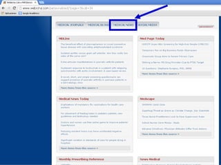 Recursos web enfermería