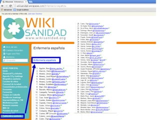 Recursos web enfermería