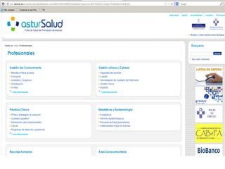 Recursos web enfermería