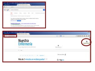 Recursos web enfermería