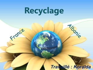 Recyclage
Travaillé : Koralda
 