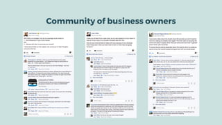 Community of business owners
 