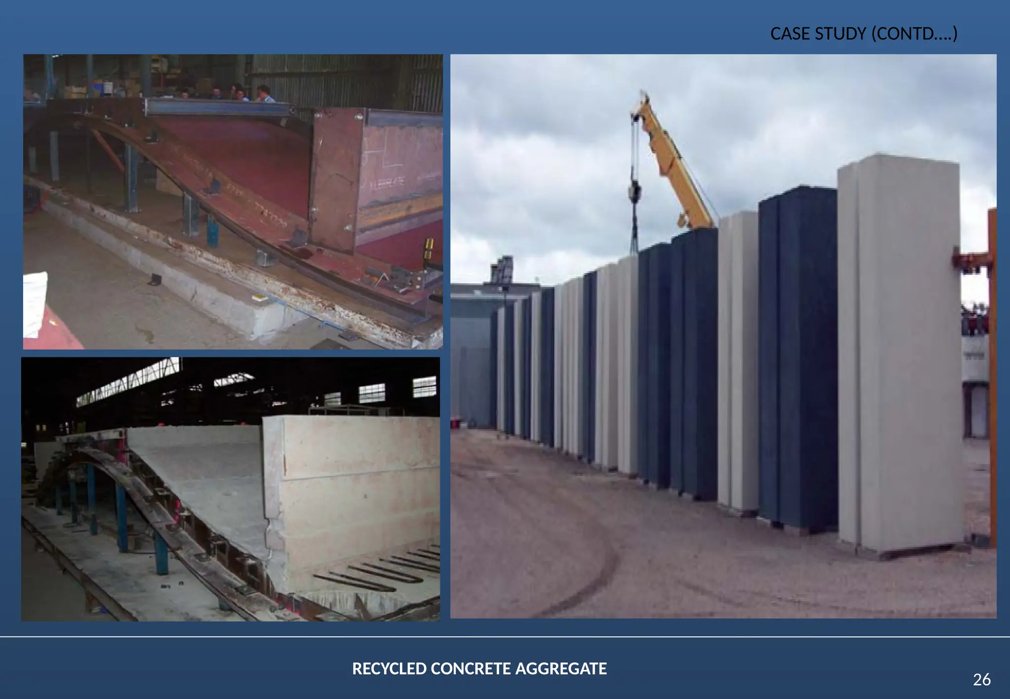 26
RECYCLED CONCRETE AGGREGATE
CASE STUDY (CONTD….)
 