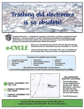 Recycle event