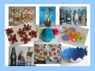 Recycle in nursery rizario school!