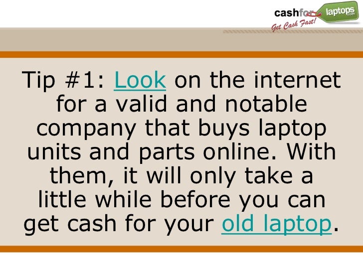 Recycle Laptop for Cash the Way