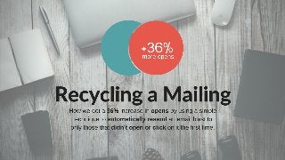 Case Study: How we easily increased email open rates by 36% with Recycler
