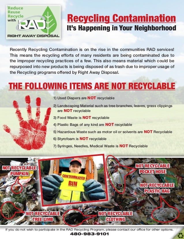 Arizona Recycling With Right Away Disposal