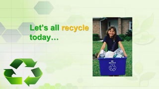 Recycling in art and crafts by Shan Mahmood, Rabia Riaz...... | PPTX