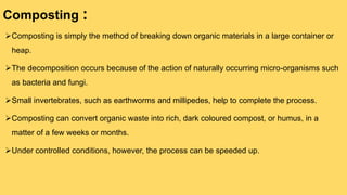Recycling of organic waste | PDF