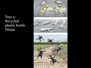 Year 5-
Recycled
plastic bottle
Ninjas
 