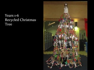 Years 1-6
Recycled Christmas
Tree
 