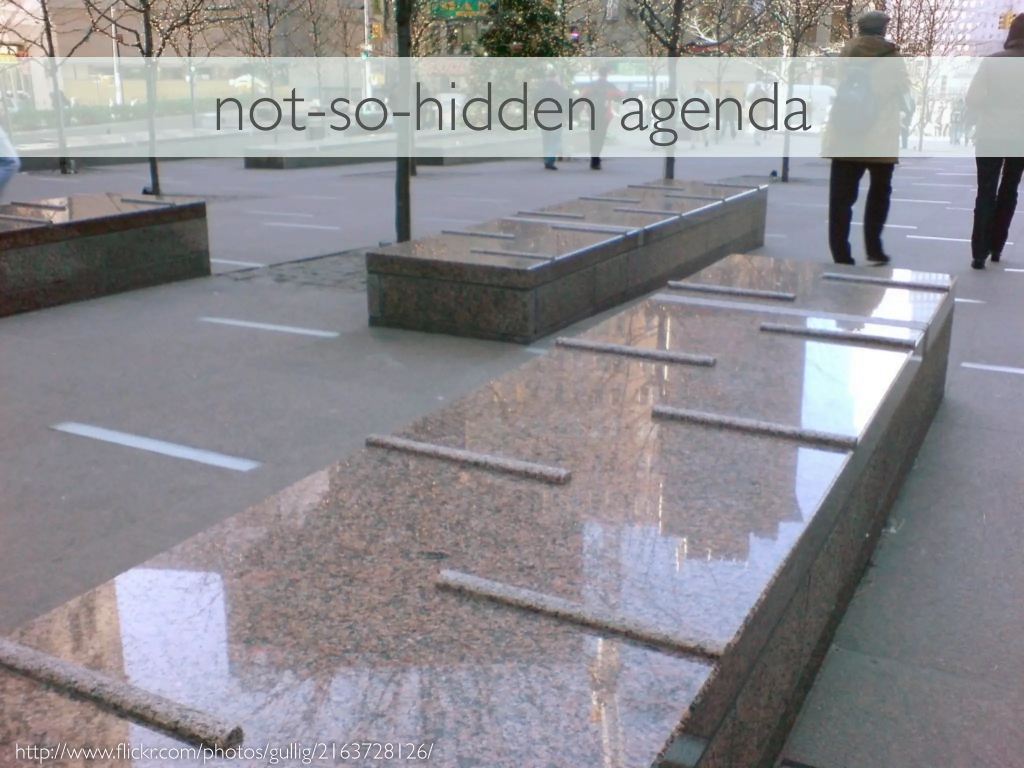 not-so-hidden agenda




http://www.ﬂickr.com/photos/gullig/2163728126/
 