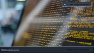 Amateur Packet Radio Network
Que serviços encontramos?
Alex Casanova
http://about.me/alex.casanova
@hflistener
 