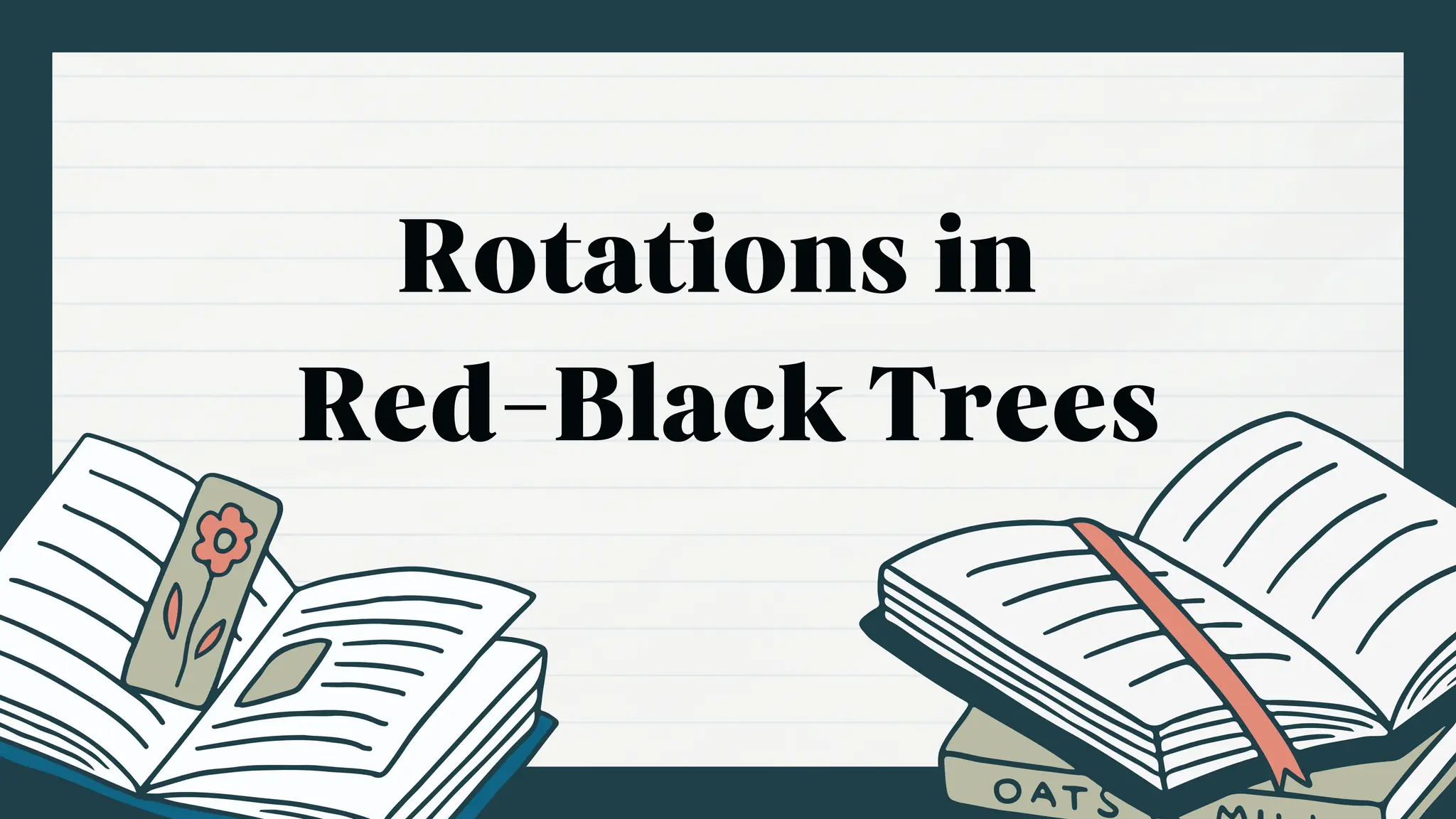 Rotations in
Red-Black Trees
 