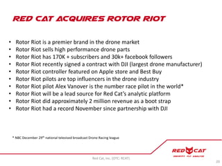 Red Cat-Investor-Deck-Benchmark | PPT