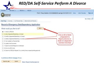 10
RED/DA Self-Service Perform A Divorce
 