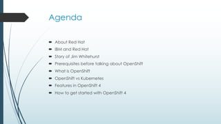 Introduction to Red Hat OpenShift 4 | PDF