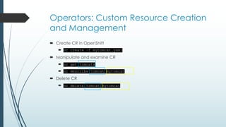 Introduction to Red Hat OpenShift 4 | PDF