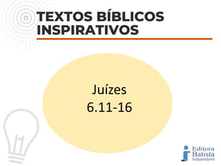 Juízes
6.11-16
 