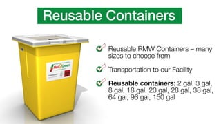 Red2Green: A Sustainable, Cost-Effective Solution to Medical Waste | PDF