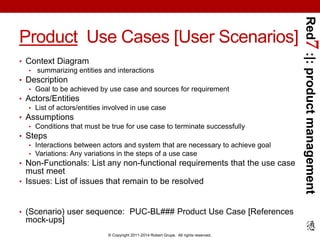 Red7 Developing Product Requirements: Tools and Process