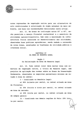 Redação final - Código Florestal