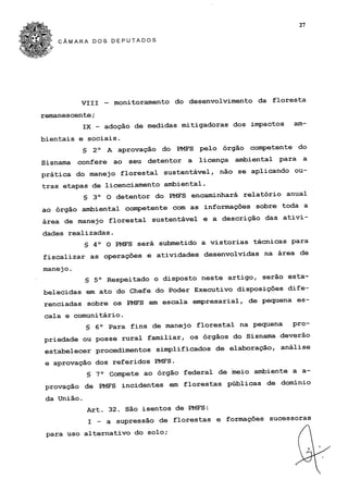 Redação final - Código Florestal