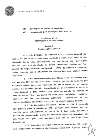 Redação final - Código Florestal